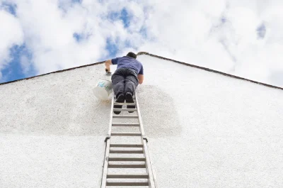 Peinture extérieure à Viriville — façades et ravalement